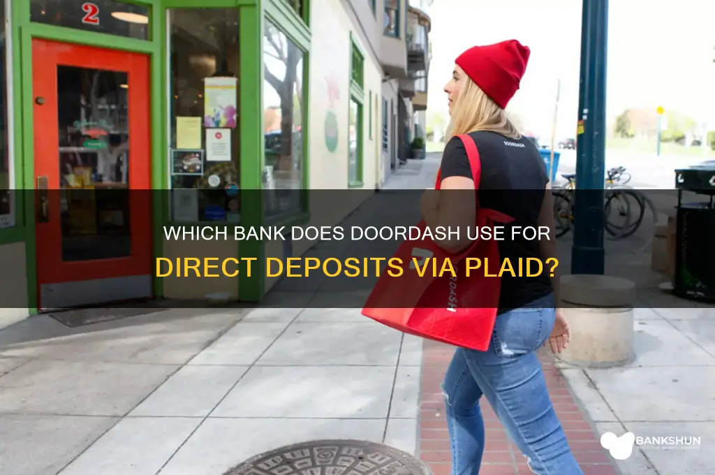 what bank is doordash direct on plaid
