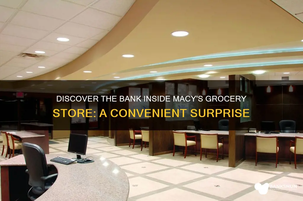 what bank is inside macies grocery store