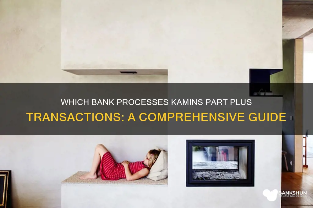 what bank is kamins part plus through