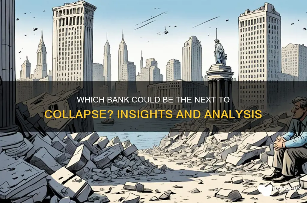what bank is next to go under