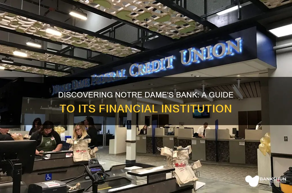 what bank is notre dame located on