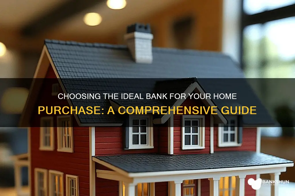 what bank is perfect for buying house