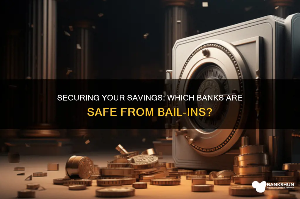 what bank is safe from bail ins