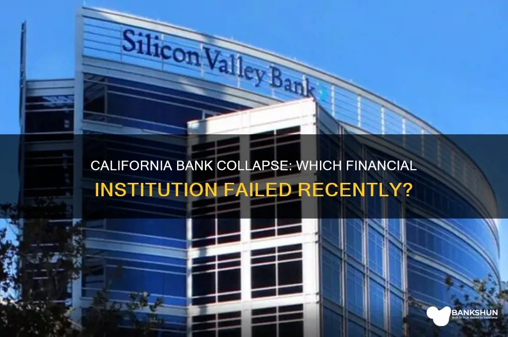 what bank just went under in california
