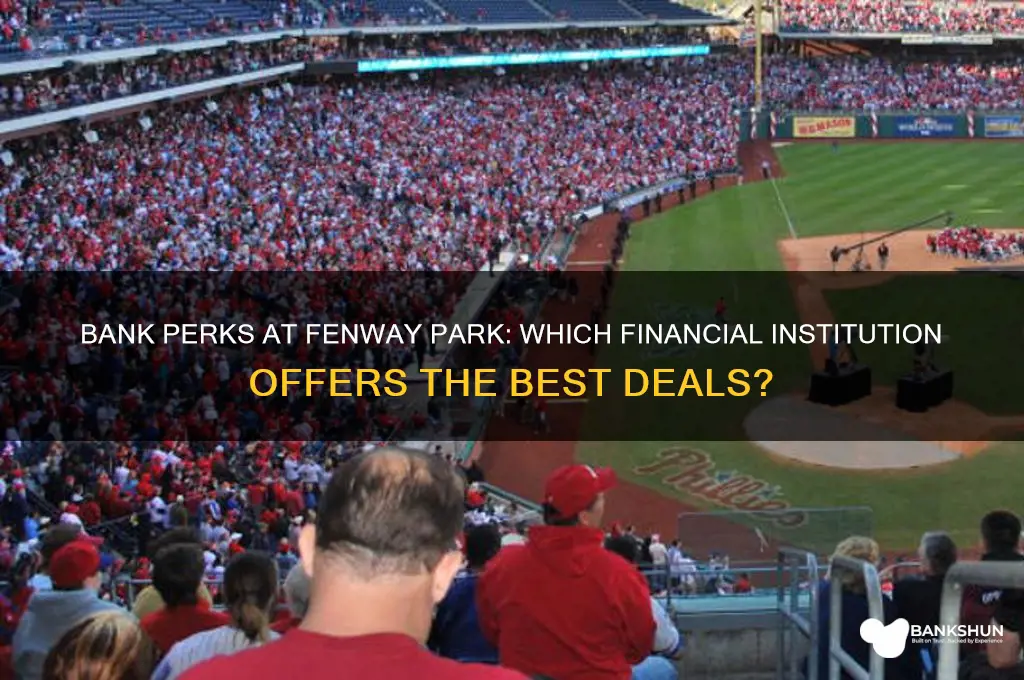 what bank offers perks at fenway park