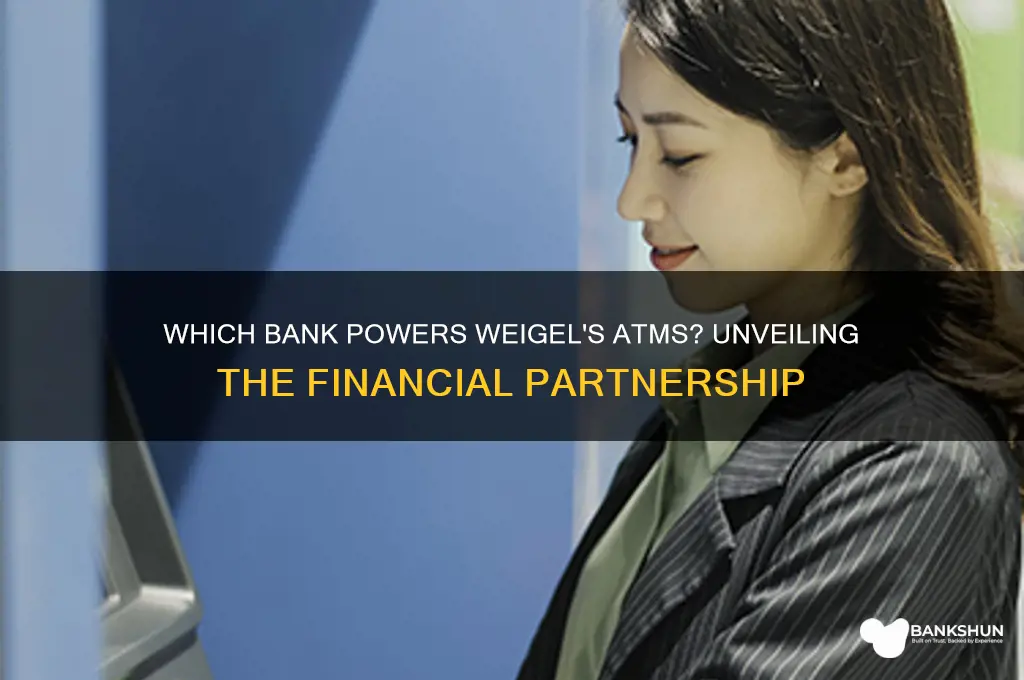 what bank operates weigel