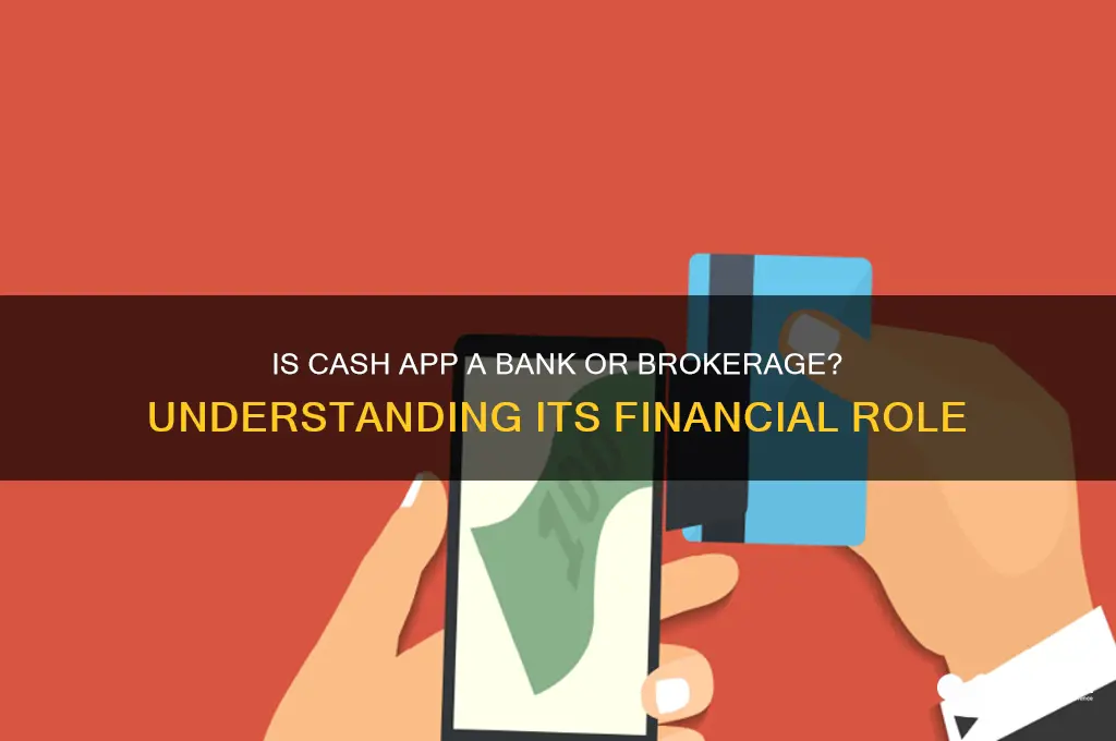 what bank or brokerage is cash app