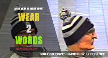 Disguised Heists: Bank Robbers' Stealthy Attire Choices