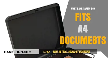 Secure Your A4 Documents: Choosing the Right Bank Safety Box Size