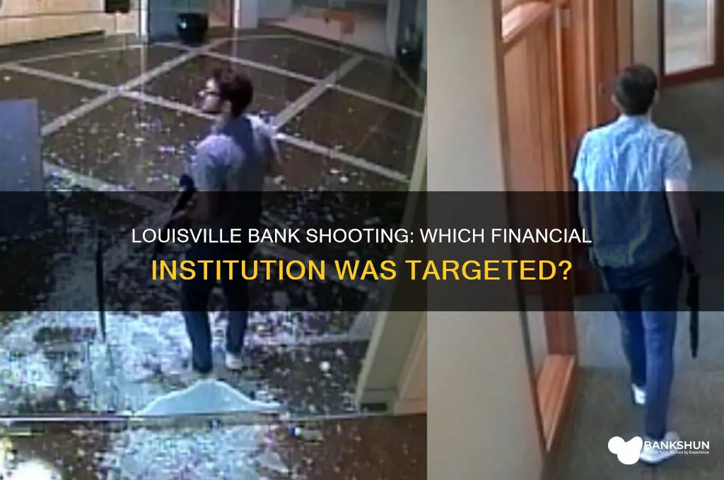 what bank was shot up in louisville