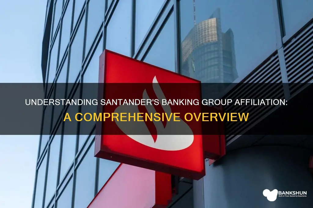 what banking group is santander part of