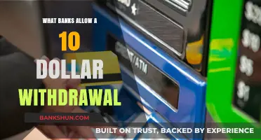 Banks Offering $10 Minimum Withdrawals: Your Guide to Low-Balance Access