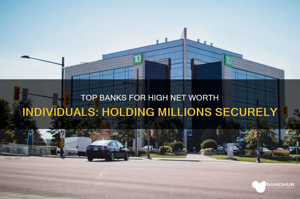 what banks allow me to hold millions