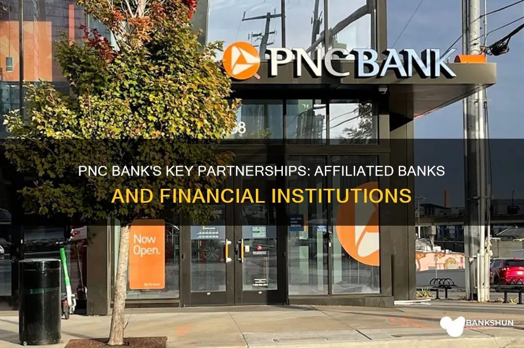 what banks are affiliated with pnc bank