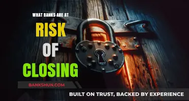 Banks on the Brink: Which Financial Institutions Face Closure Risks?