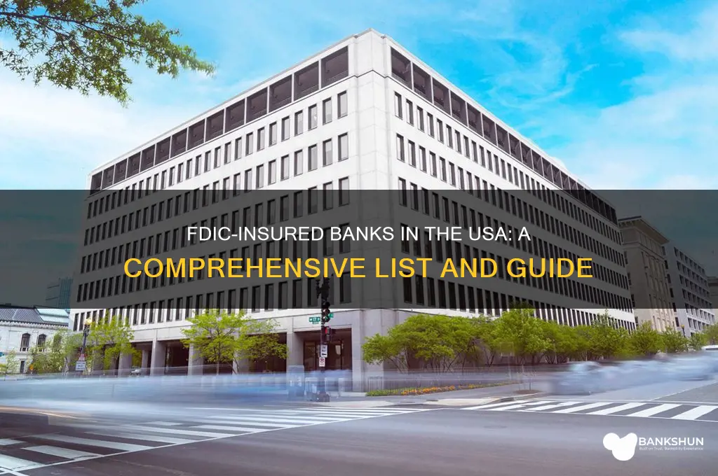what banks are fdic insured in usa