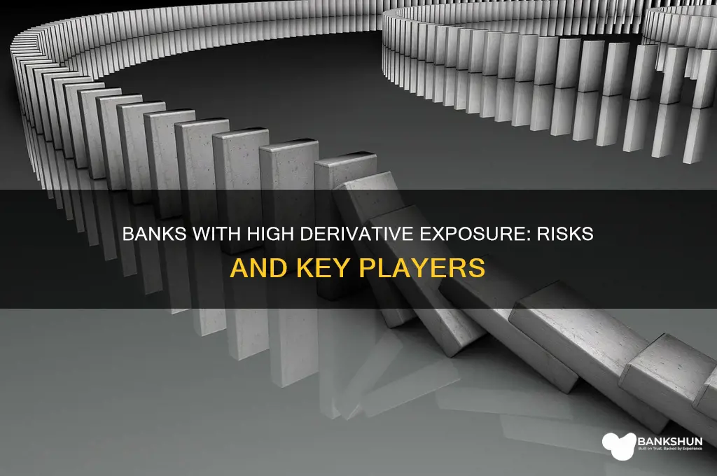 what banks are in big derivative exposure