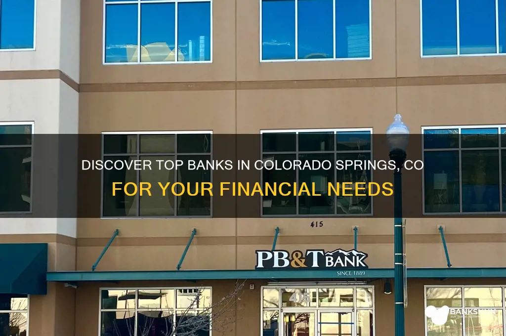what banks are in colorado springs co
