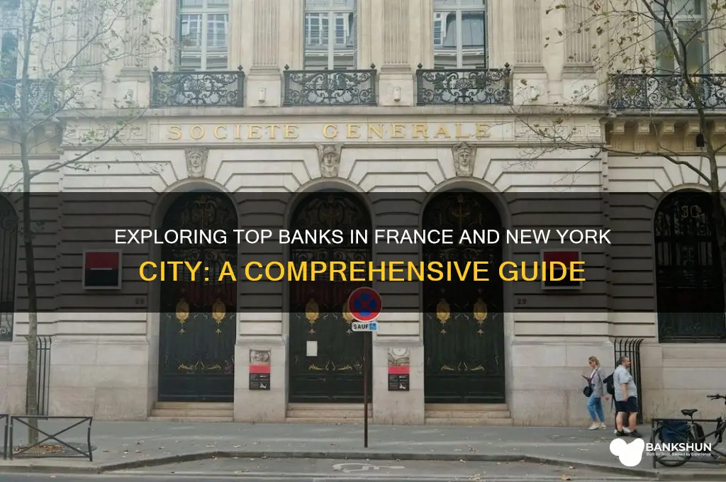 what banks are in france and nyc