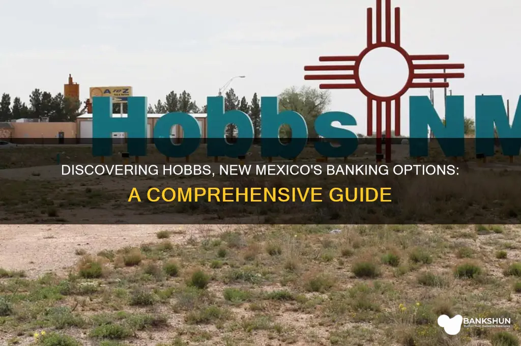 what banks are in hobbs new mexico