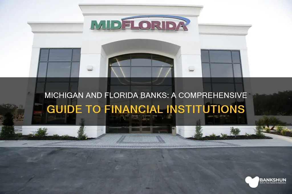 what banks are in michigan and florida