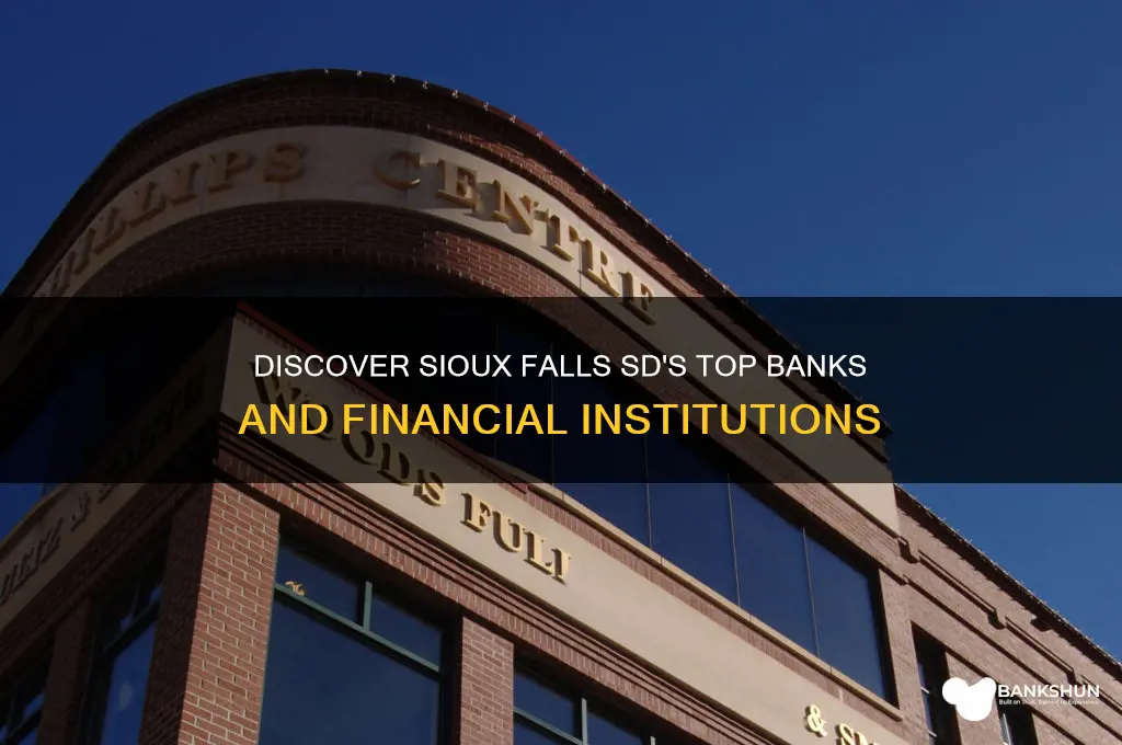 what banks are in sioux falls sd