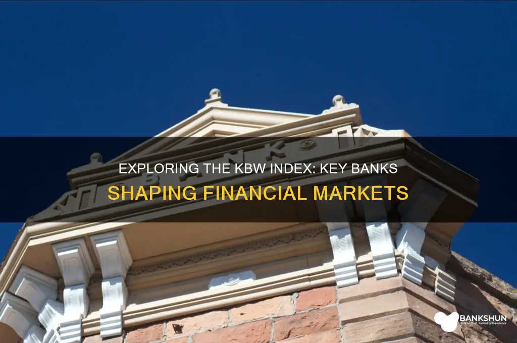 what banks are in the kbw index