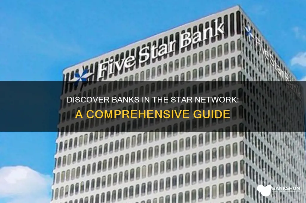 what banks are in the star network
