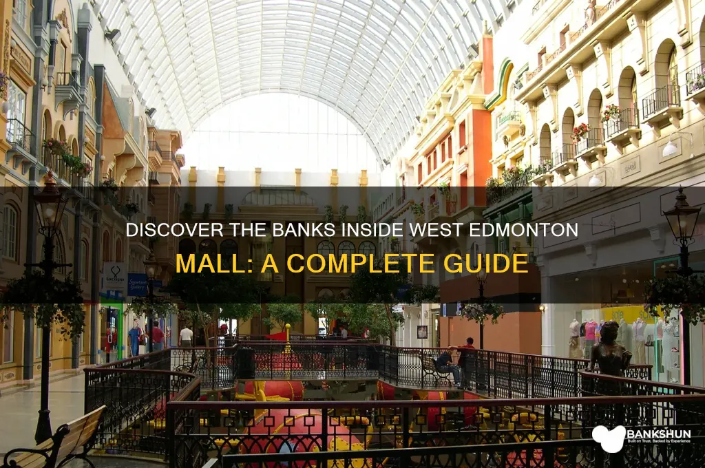 what banks are in west edmonton mall