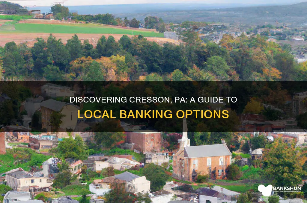 what banks are located in cresson pa