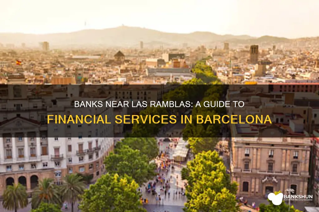 what banks are near las ramblas spain