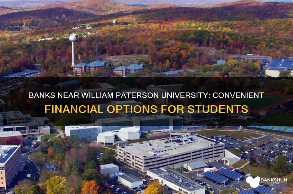 what banks are near william paterson university