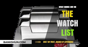 Banks Under Scrutiny: Watch List Reveals Financial Institutions to Monitor