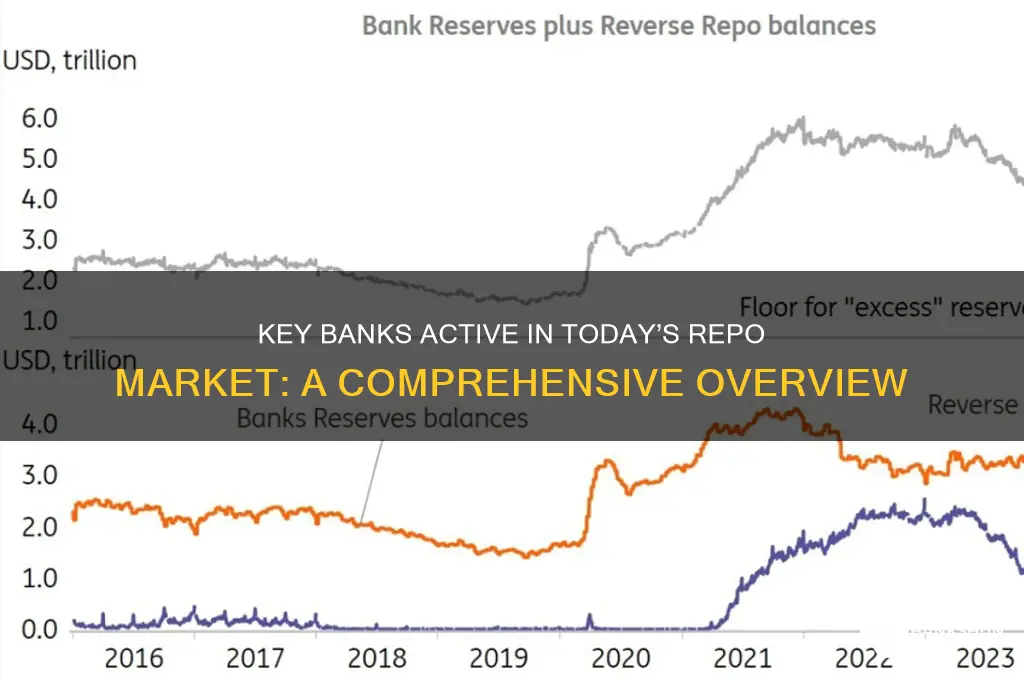 what banks are participating in repo market