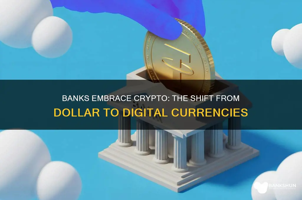 what banks are replacing dollar with crypto