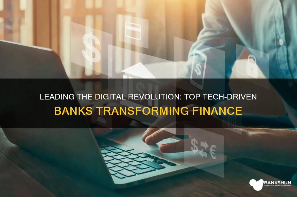 what banks are the most technology oriented