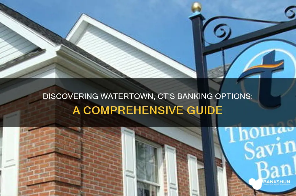 what banks are there in watertown ct