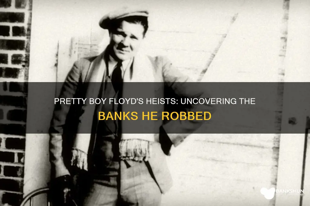 what banks did pretty boy floyd rob