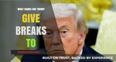 Trump's Bank Breaks: Which Financial Institutions Benefited Under His Administration?