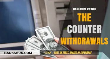 Over-the-Counter Withdrawals: Understanding Bank Services and Procedures