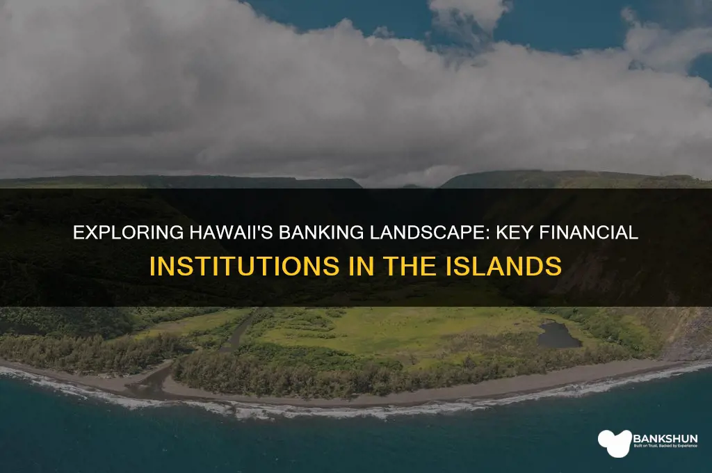 what banks do they have in hawaii