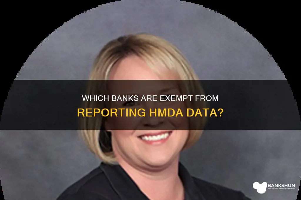 what banks dont have to report hmda