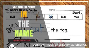 Banks with Phonics in Their Names: A Comprehensive List