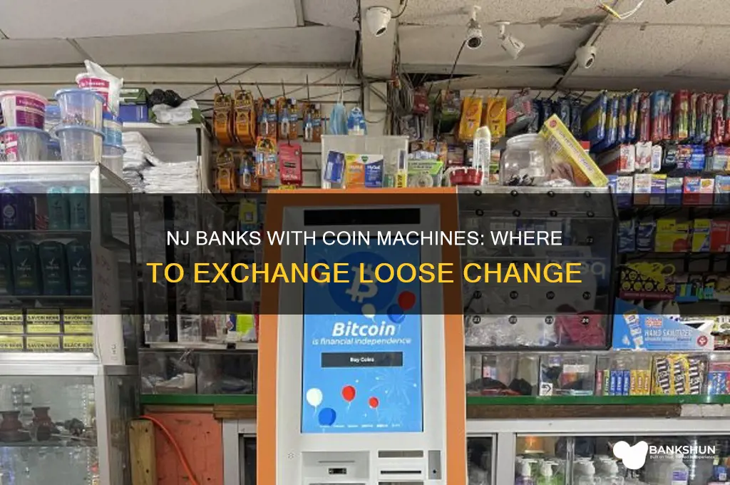 what banks have coin machines in nj
