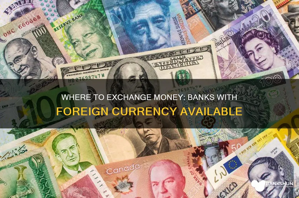 what banks have foreign currency on hand