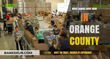 Orange County Banks Offering IBAN: A Comprehensive Guide