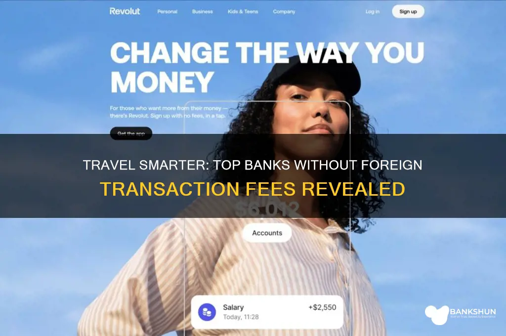 what banks have no foreign transaction fees