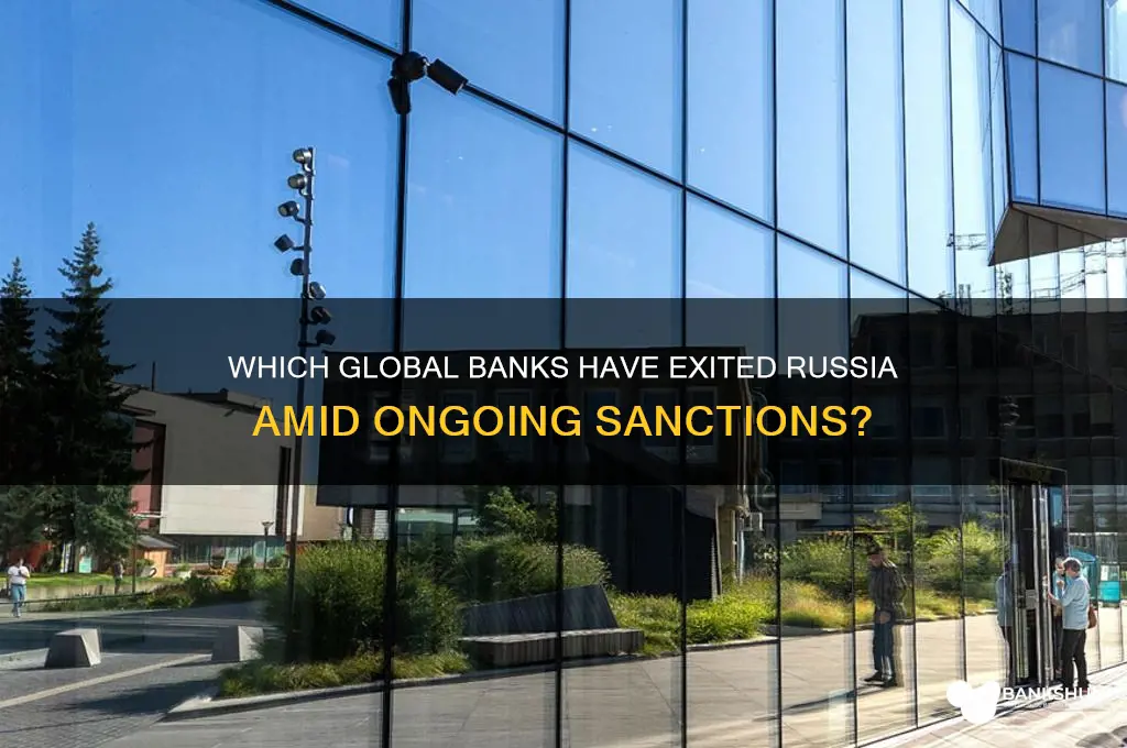 what banks have pulled out of russia