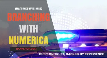 Banks with Shared Branching Access to Numerica Credit Union