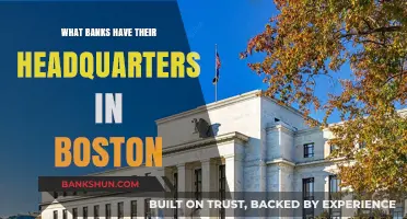Boston's Banking Headquarters: Where Are They?